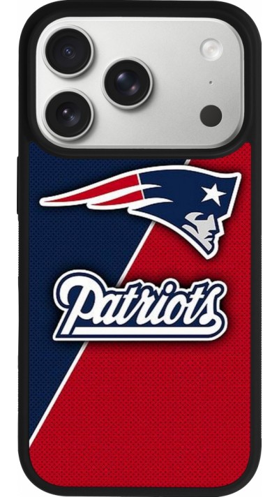 iPhone 17 Pro Case Hülle - Silikon schwarz Super Bowl 26 Patriots 1