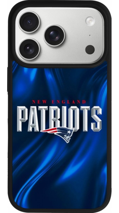 iPhone 17 Pro Case Hülle - Silikon schwarz Super Bowl 26 Patriots 2