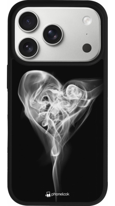 iPhone 17 Pro Case Hülle - Silikon schwarz Valentine 2022 Black Smoke