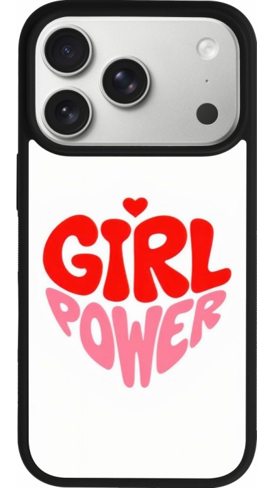 Coque iPhone 17 Pro - Silicone rigide noir Womens day 2026 6