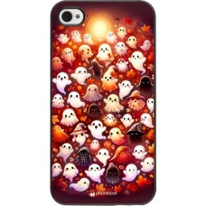 iPhone 4/4s Case Hülle - Gespenster Herbst niedlich