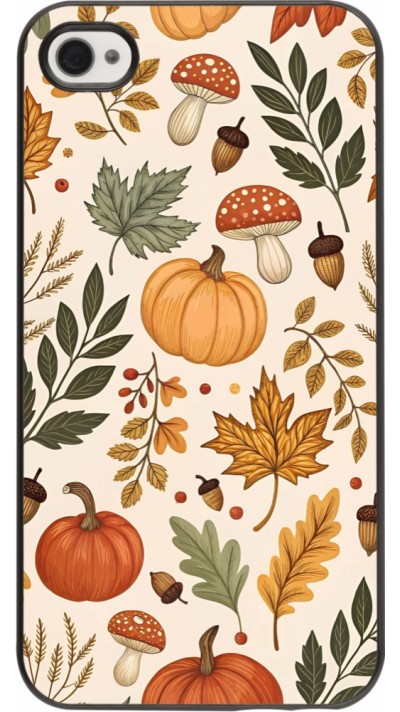 iPhone 4/4s Case Hülle - Autumn 25 Autumn pattern