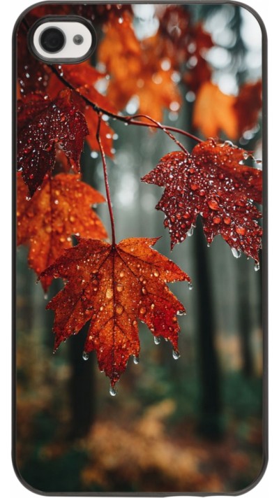iPhone 4/4s Case Hülle - Autumn 25 Rain