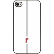 iPhone 4/4s Case Hülle - Kanton BL weiss