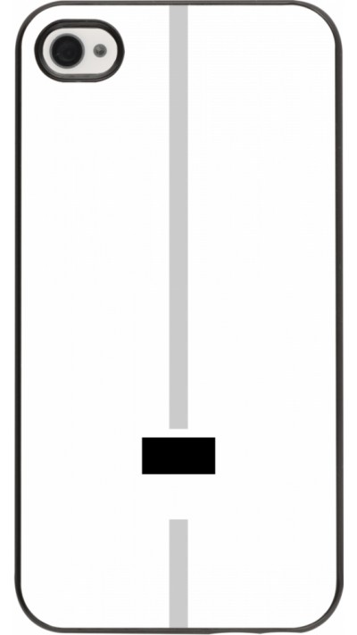 Coque iPhone 4/4s - Canton FR blanc
