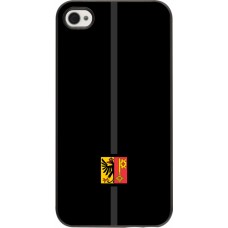 iPhone 4/4s Case Hülle - Kanton GE schwarz