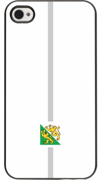 Coque iPhone 4/4s - Canton TG blanc