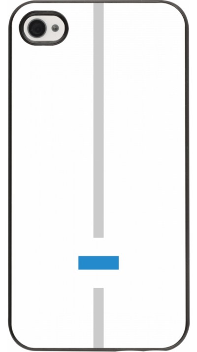 Coque iPhone 4/4s - Canton ZG blanc