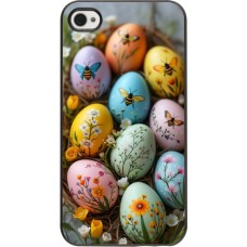 iPhone 4/4s Case Hülle - Easter 2026 Eggs with bees