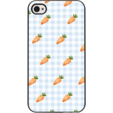 iPhone 4/4s Case Hülle - Easter 2026 Pattern carrots