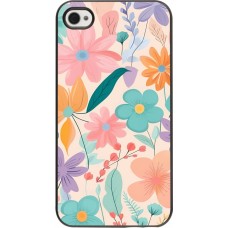 iPhone 4/4s Case Hülle - Easter 2024 spring flowers