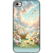 iPhone 4/4s Case Hülle - Ostern 2025 Pastell Ostern