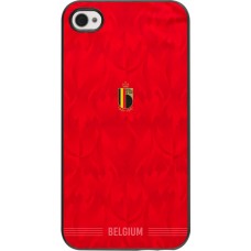 iPhone 4/4s Case Hülle - Belgien 2026 personalisierbares Fussballtrikot