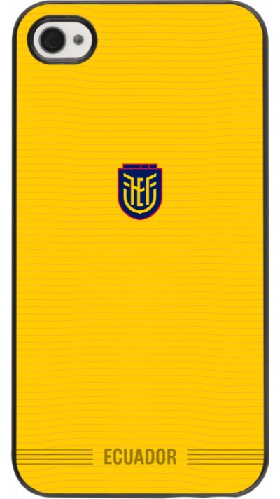 Coque iPhone 4/4s - Maillot de football E?quateur 2026 personnalisable