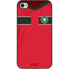 iPhone 4/4s Case Hülle - Marokko 2022 personalisierbares Fussballtrikot