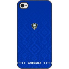 Coque iPhone 4/4s - Maillot de football Ouzbékistan 2026 personnalisable