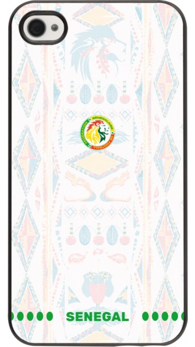 iPhone 4/4s Case Hülle - Senegal 2026 personalisierbares Fussballtrikot