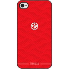 iPhone 4/4s Case Hülle - Tunesien 2026 personalisierbares Fussballtrikot