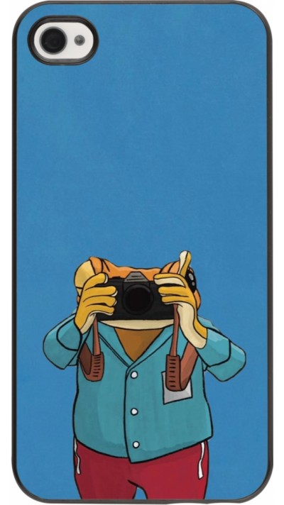 iPhone 4/4s Case Hülle - Frog with camera DTMF