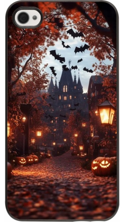 iPhone 4/4s Case Hülle - Halloween 2025 Haunted house