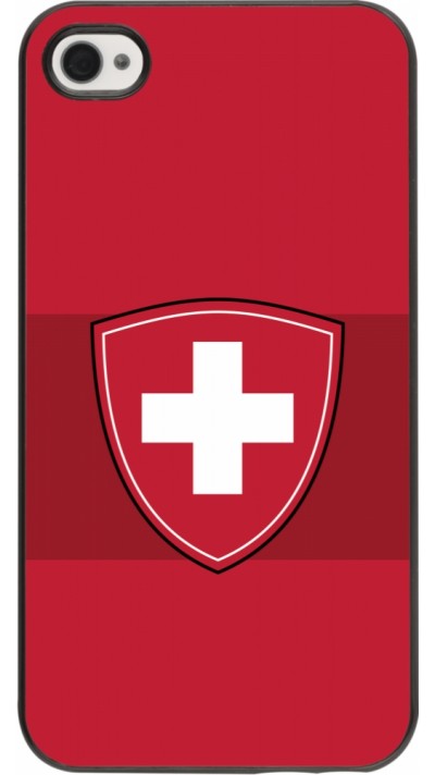 iPhone 4/4s Case Hülle - Hockey World Championship Ecusson Suisse