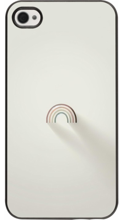 iPhone 4/4s Case Hülle - Mini Regenbogen Minimal