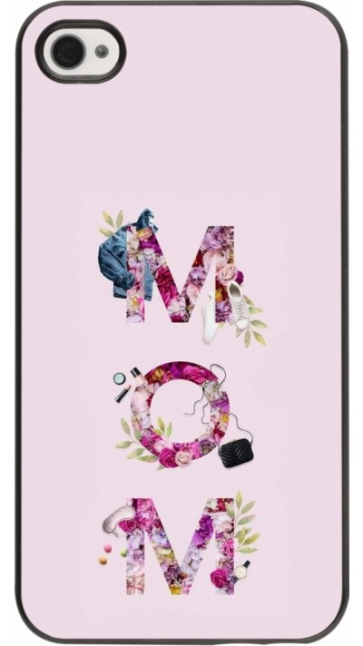 iPhone 4/4s Case Hülle - Mom 2024 girly mom