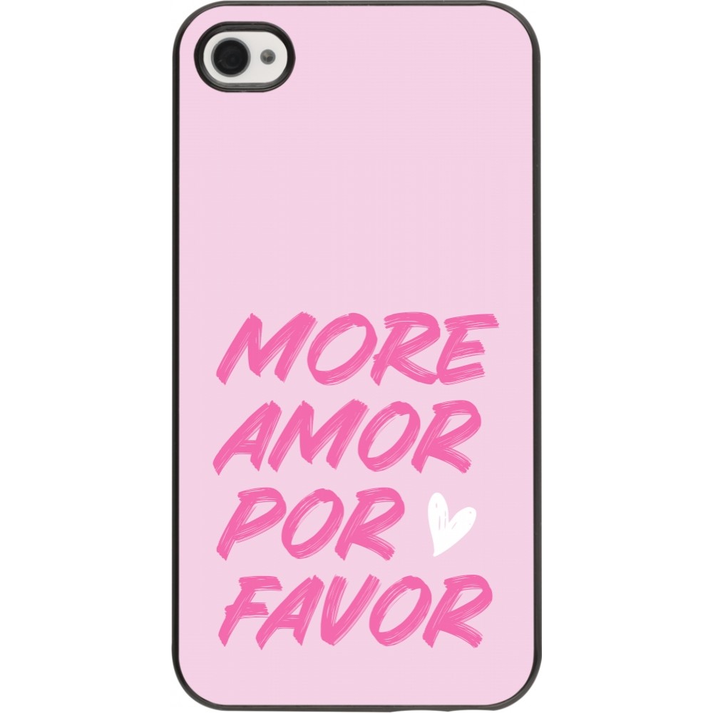 Coque iPhone 4/4s - More amor porfavor