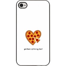 iPhone 4/4s Case Hülle - Saint Valentines Day 26 You have my pizza heart