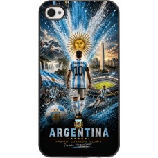 Coque iPhone 4/4s - Football Argentine splash 2026