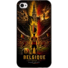 Coque iPhone 4/4s - Football Belgique splash 2026