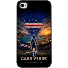 iPhone 4/4s Case Hülle - Fussball Kap Verde splash 2026