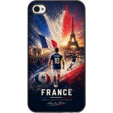 iPhone 4/4s Case Hülle - Fussball Frankreich splash 2026