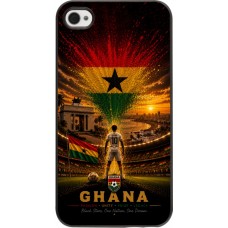 iPhone 4/4s Case Hülle - Fussball Ghana splash 2026
