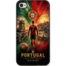 Coque iPhone 4/4s - Football Portugal splash 2026