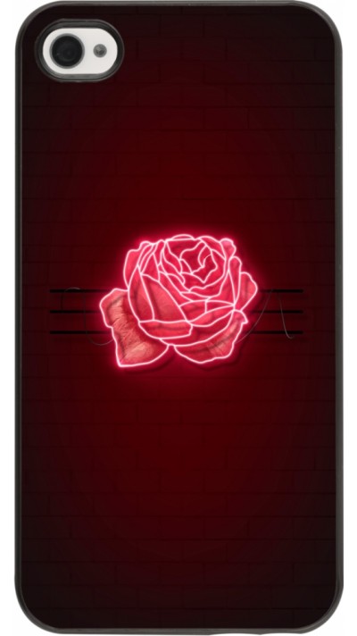 iPhone 4/4s Case Hülle - Spring 23 neon rose