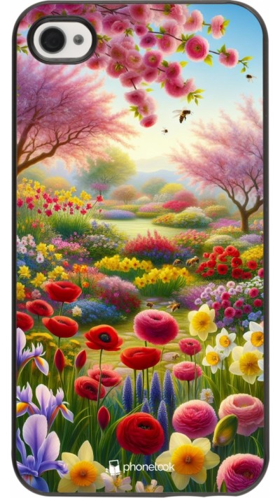 iPhone 4/4s Case Hülle - Frühling 25 Strauß Frühling