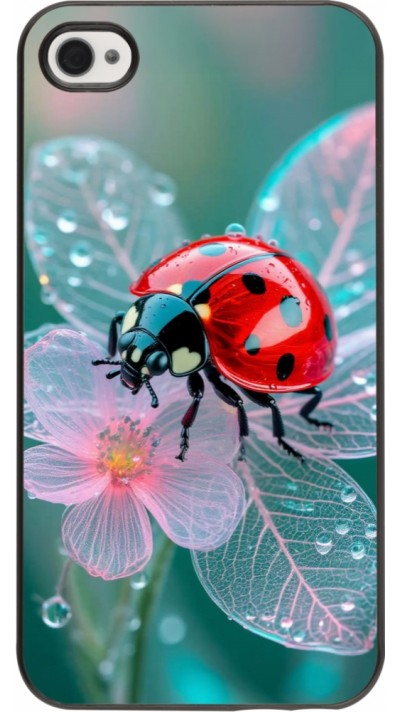 iPhone 4/4s Case Hülle - Ladybird in bloom 2026