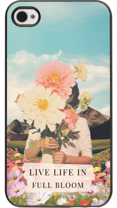 iPhone 4/4s Case Hülle - Live life in full moon 2026