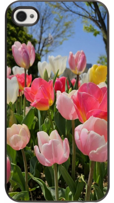 iPhone 4/4s Case Hülle - Tulips 2026
