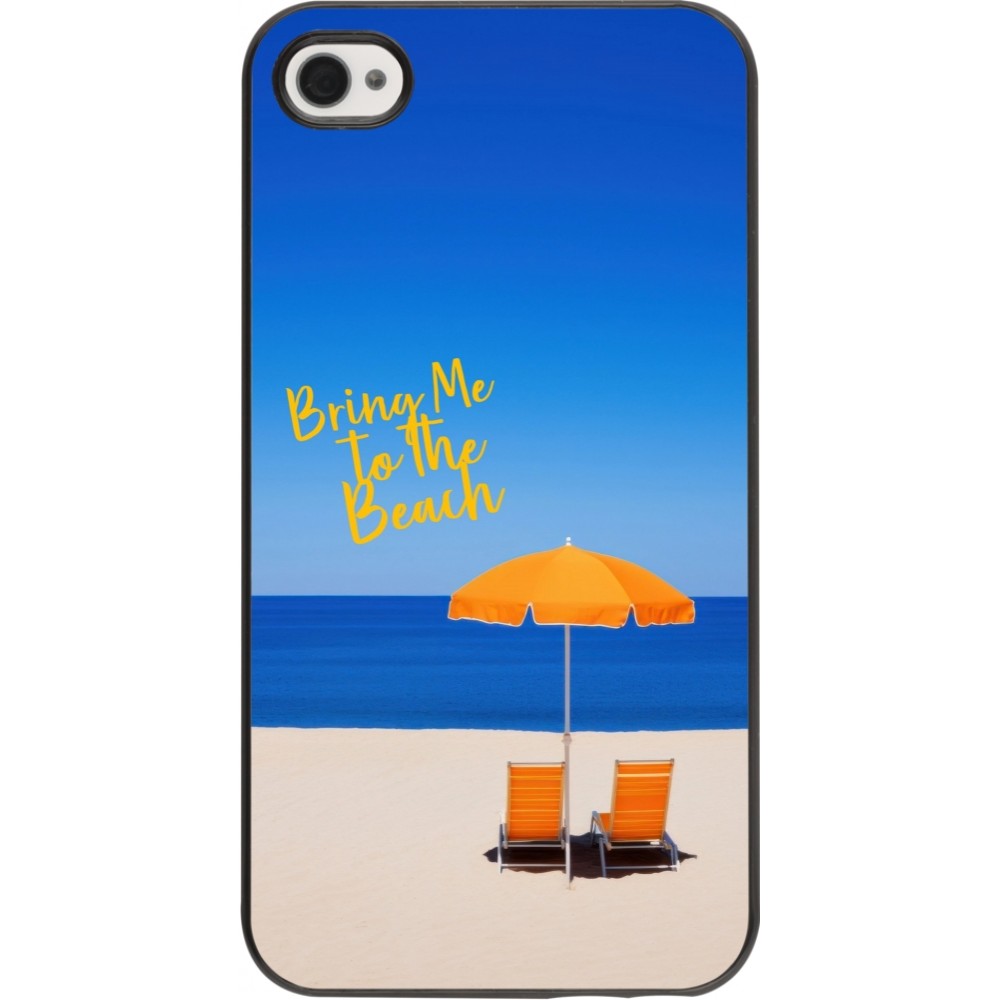 iPhone 4/4s Case Hülle - Summer 2025 Bring me to the beach