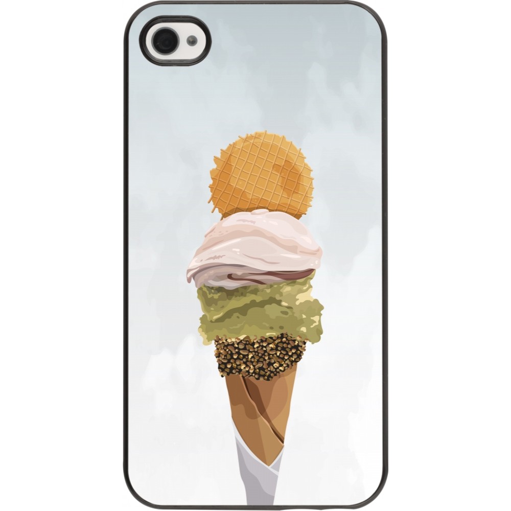 iPhone 4/4s Case Hülle - Summer 2025 Cornet