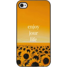 iPhone 4/4s Case Hülle - Summer 2025 Enjoy your life