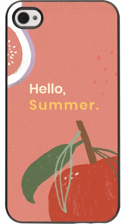 iPhone 4/4s Case Hülle - Summer 2025 Hello summer
