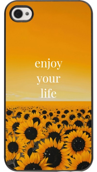 Coque iPhone 4/4s - Summer 2026 Enjoy your life