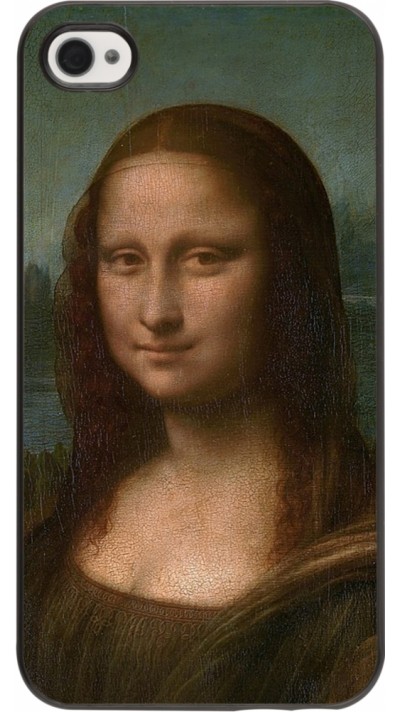 iPhone 4/4s Case Hülle - Kunstbild - Mona Lisa - Leonardo de Vinci