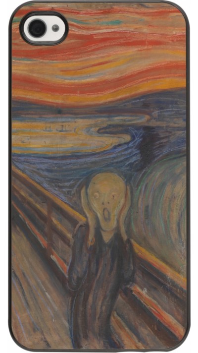 iPhone 4/4s Case Hülle - Kunstbild - Der Schrei - Edvard Munch