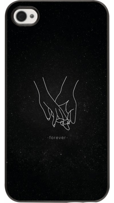 iPhone 4/4s Case Hülle - Valentine 2023 hands forever