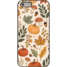 iPhone 5/5s / SE (2016) Case Hülle - Autumn 25 Autumn pattern