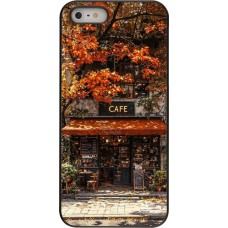 iPhone 5/5s / SE (2016) Case Hülle - Autumn 25 Coffee shop